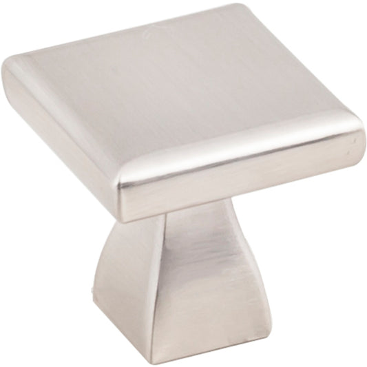 KASAWARE K313SN-10 1" Diameter Square Knob - Satin Nickel