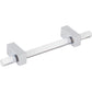 JEFFREY ALEXANDER 578-96PC Spencer 96 mm Center-to-Center Bar Pull - Polished Chrome