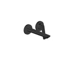 AXOR 49111671 Citterio C Wall-Mounted Single-Handle Faucet- Cubic Cut, 1.2 GPM - Matte Black