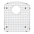 BLANCO 231343 Diamond Stainless Steel Sink Grid for Diamond 40/60 Sink - Large Bowl in Stainless Steel
