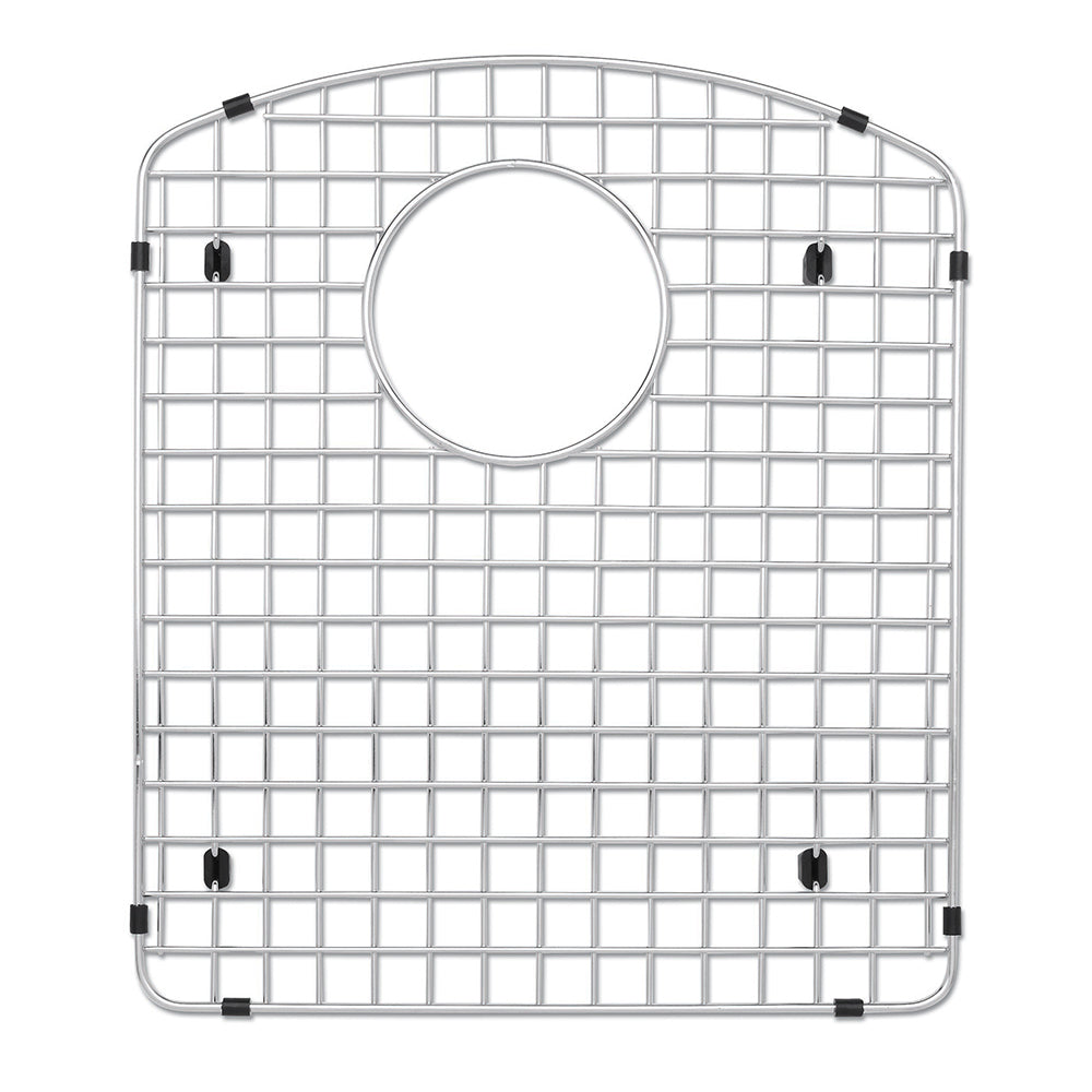 BLANCO 231343 Diamond Stainless Steel Sink Grid for Diamond 40/60 Sink - Large Bowl in Stainless Steel