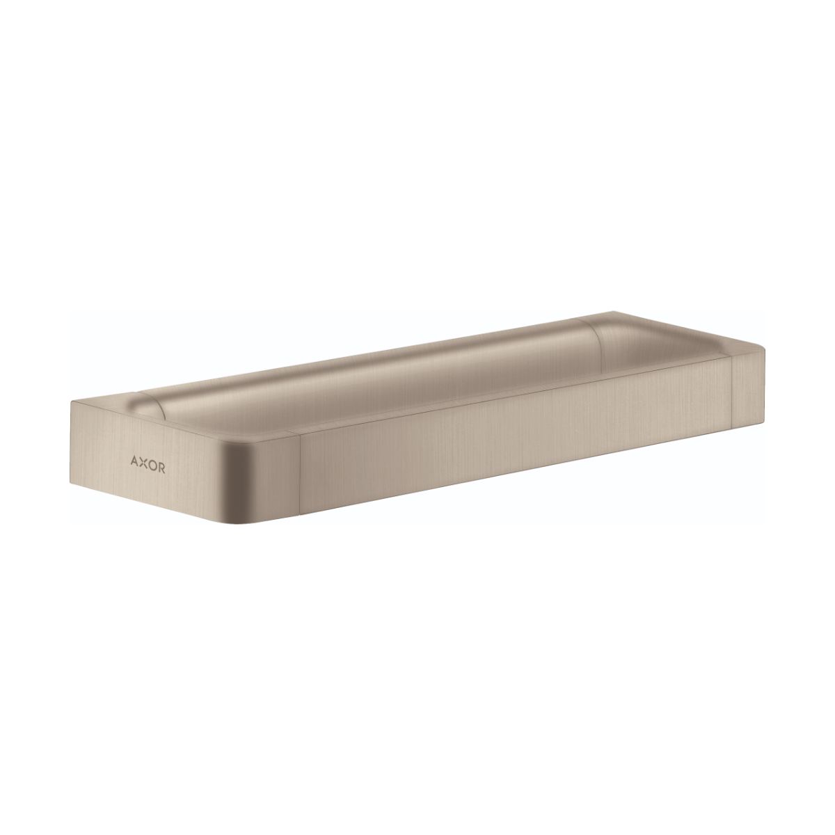 AXOR 42830820 Universal SoftSquare Towel Bar/Rail 12" - Brushed Nickel