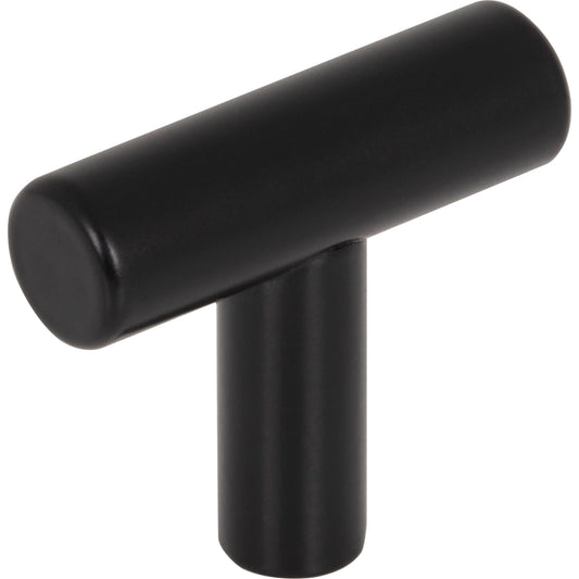 ELEMENTS 39SSMB Naples 1-9/16" Length Bar Knob - Matte Black Stainless Steel