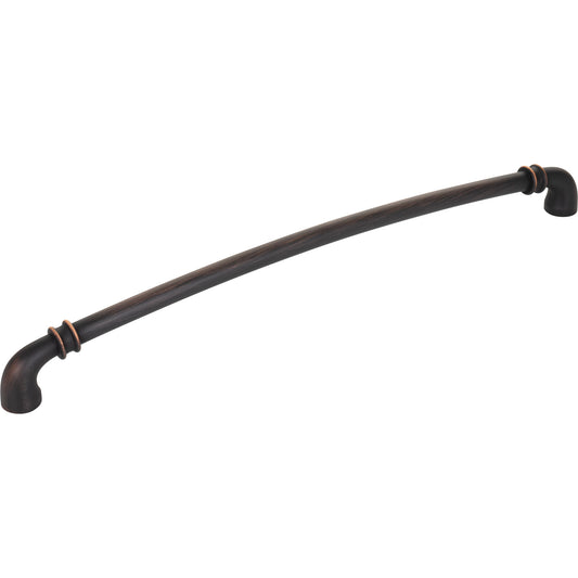 JEFFREY ALEXANDER 445-305DBAC Marie 305 mm Center-to-Center Bar Pull - Brushed Oil Rubbed Bronze