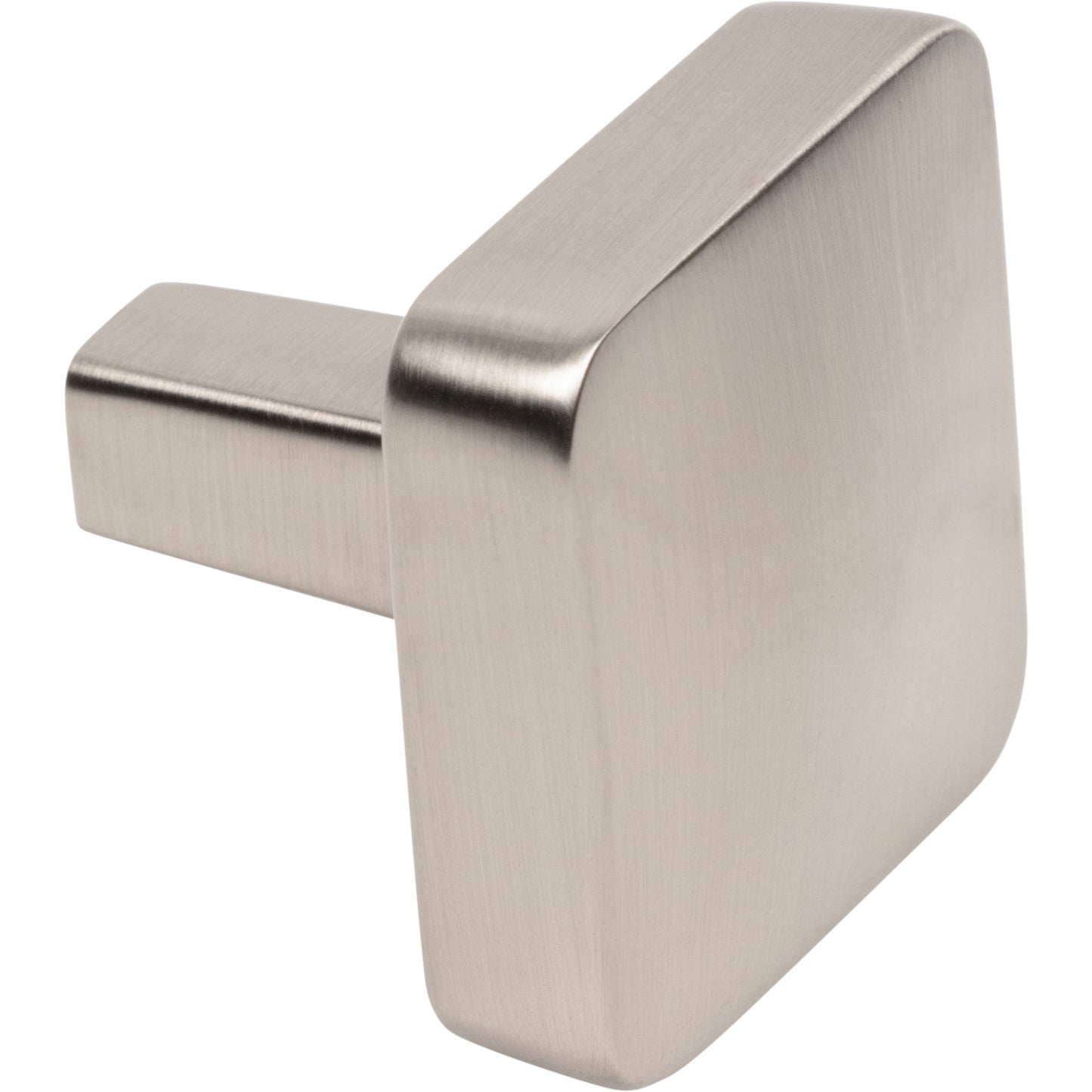 JEFFREY ALEXANDER 905SN Whitlock 1-1/4" Diameter Square Knob - Satin Nickel