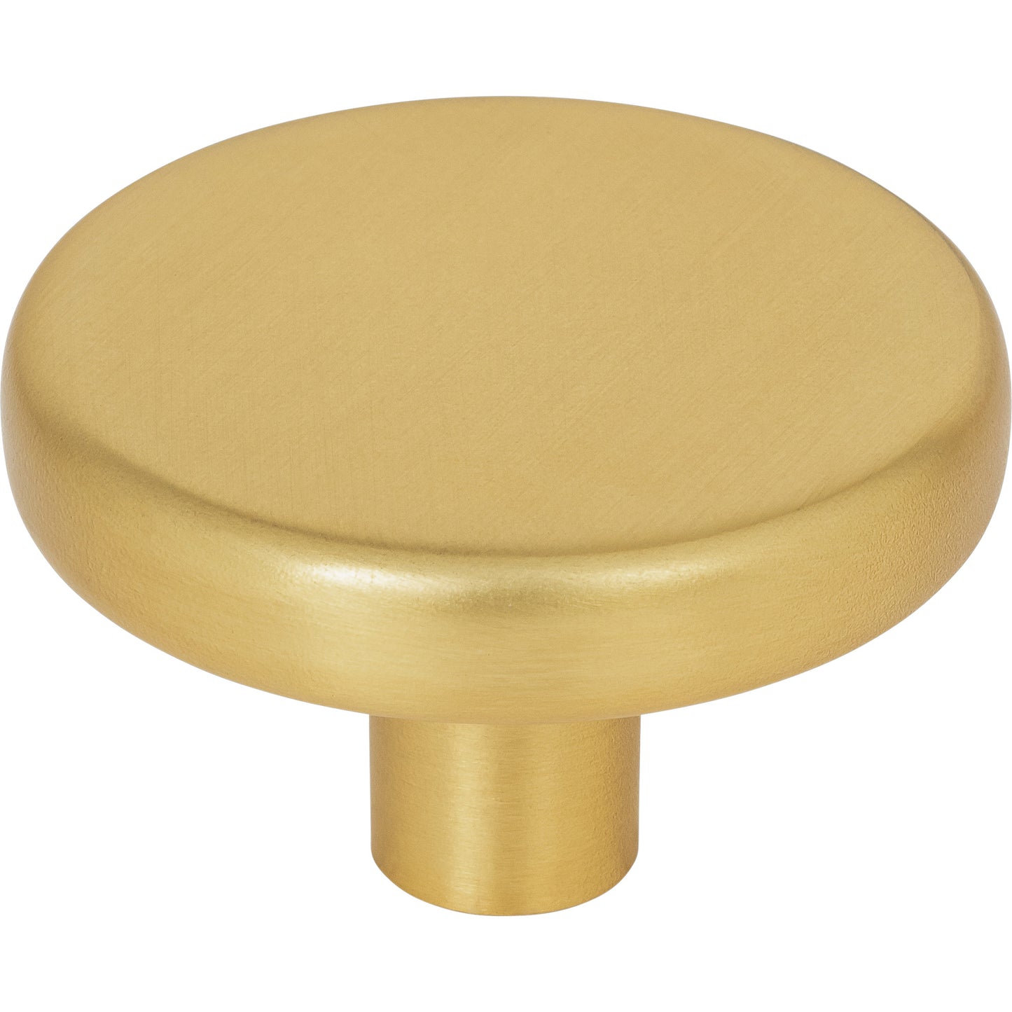 ELEMENTS 105L-BG Gibson 1-5/8" Diameter Mushroom Knob - Brushed Gold