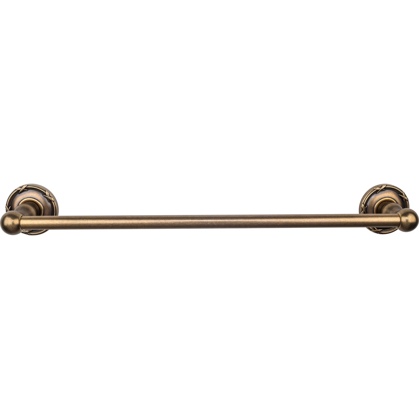 TOP KNOBS ED6GBZE TOP BATH (R) Edwardian Bath Single 20 1/2" Wall Mounted Towel Bar - German Bronze