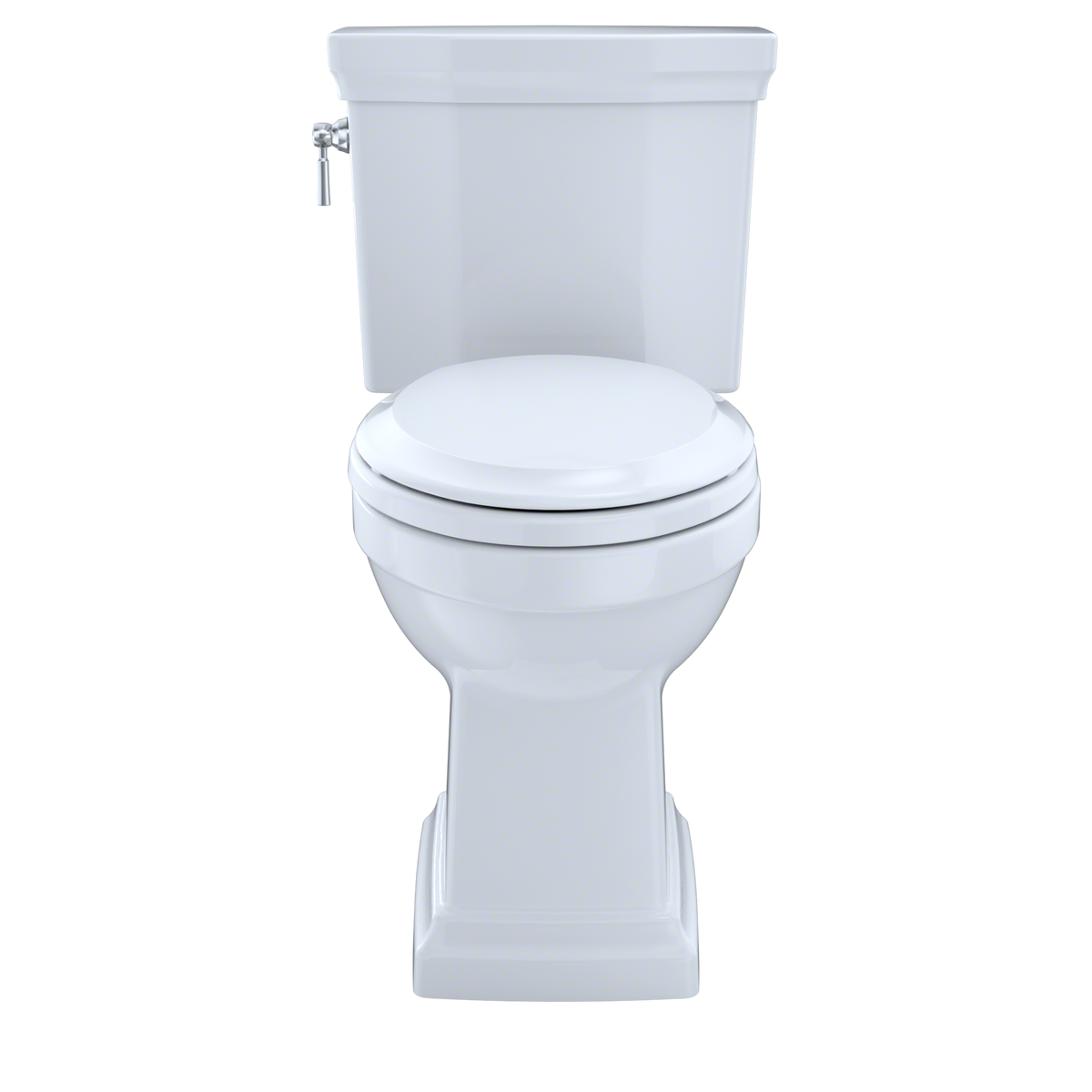 TOTO CST404CEFG#11 Promenade Ii Two-Piece Elongated 1.28 Gpf Universal Height Toilet With Cefiontect - Colonial White
