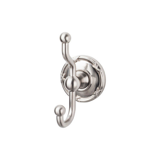 TOP KNOBS ED2BSNE TOP BATH (R) Edwardian Bath 5" Wall Bath Hooks - Brushed Satin Nickel