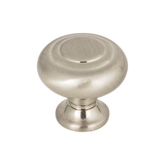 TOP KNOBS TK1000BSN Kent 1-1/4" Diameter Mushroom Knob - Brushed Satin Nickel