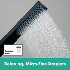 HANSGROHE 24321671 Pulsify E Baton Handshower 100 1-Jet, 1.75 GPM - Matte Black