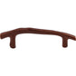 TOP KNOBS M1343 Aspen Twig 3 1/2" Center to Center Bar Pull - Mahogany Bronze