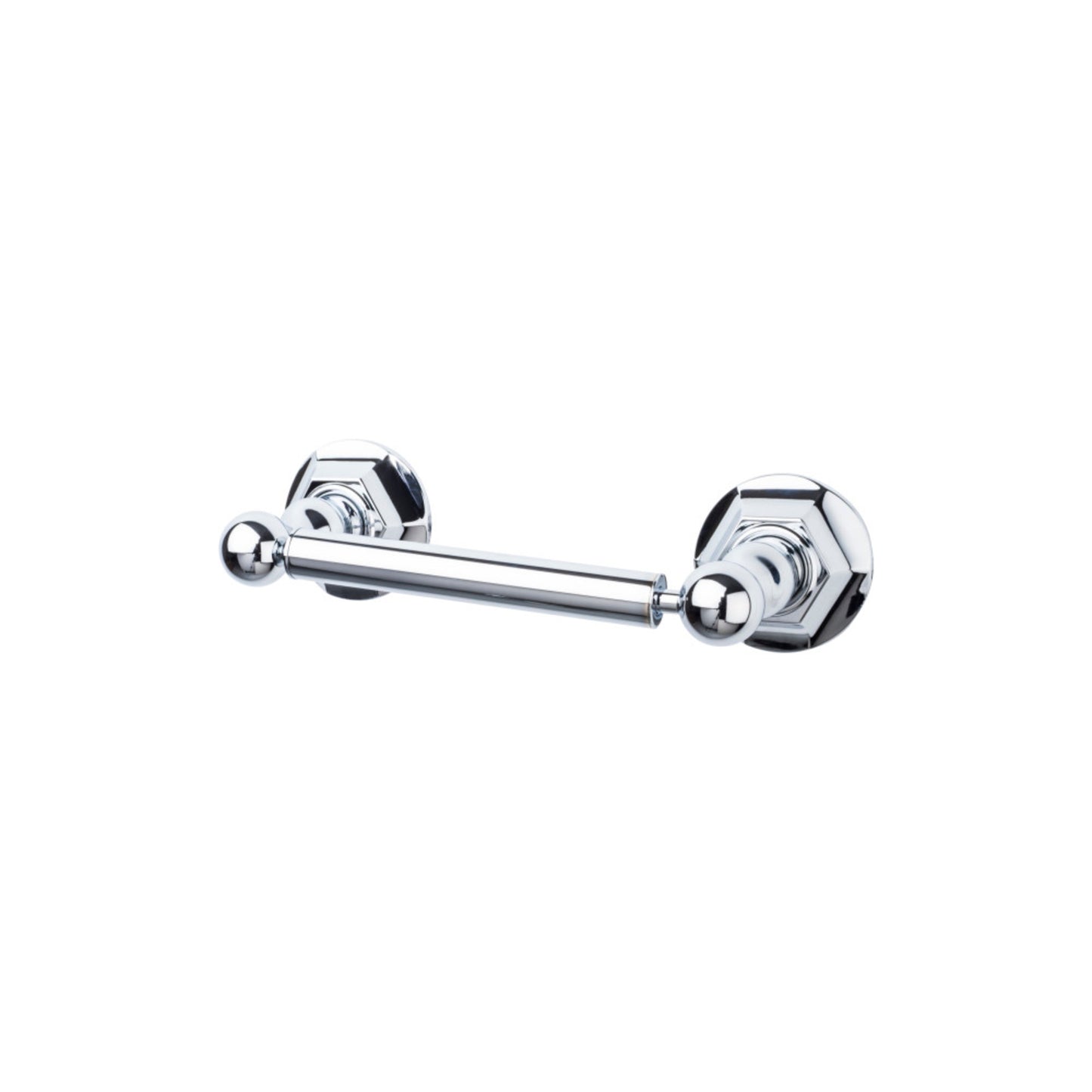 TOP KNOBS ED3PCB TOP BATH (R) Edwardian Bath Wall Mounted Toilet Paper Holder - Polished Chrome