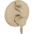 HANSGROHE 04447140 Ecostat Pressure Balance Trim S with Diverter - Brushed Bronze