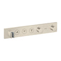 AXOR 18356821 ShowerSolutions Thermostatic Module Trim Select for 3 Functions - Brushed Nickel