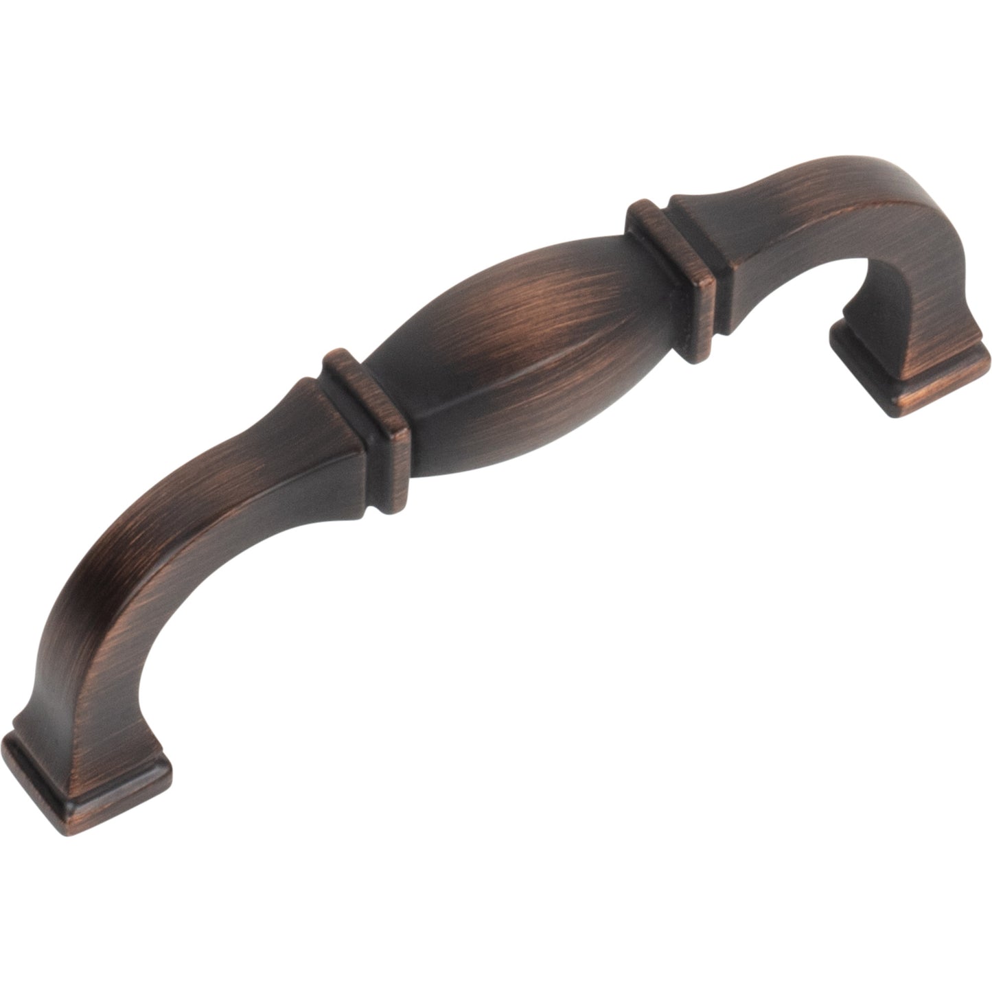 JEFFREY ALEXANDER 278-96DBAC Audrey 96 mm Center-to-Center Bar Pull - Brushed Oil Rubbed Bronze