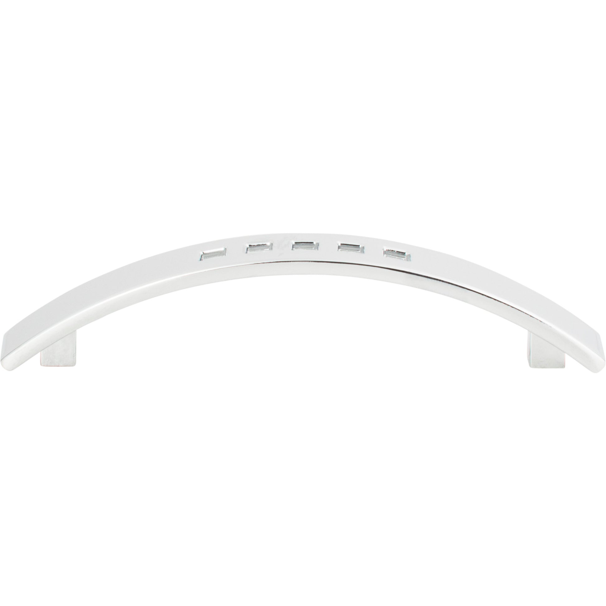 ATLAS A807-CH Band 3 3/4" Center to Center Bar Pull - Polished Chrome