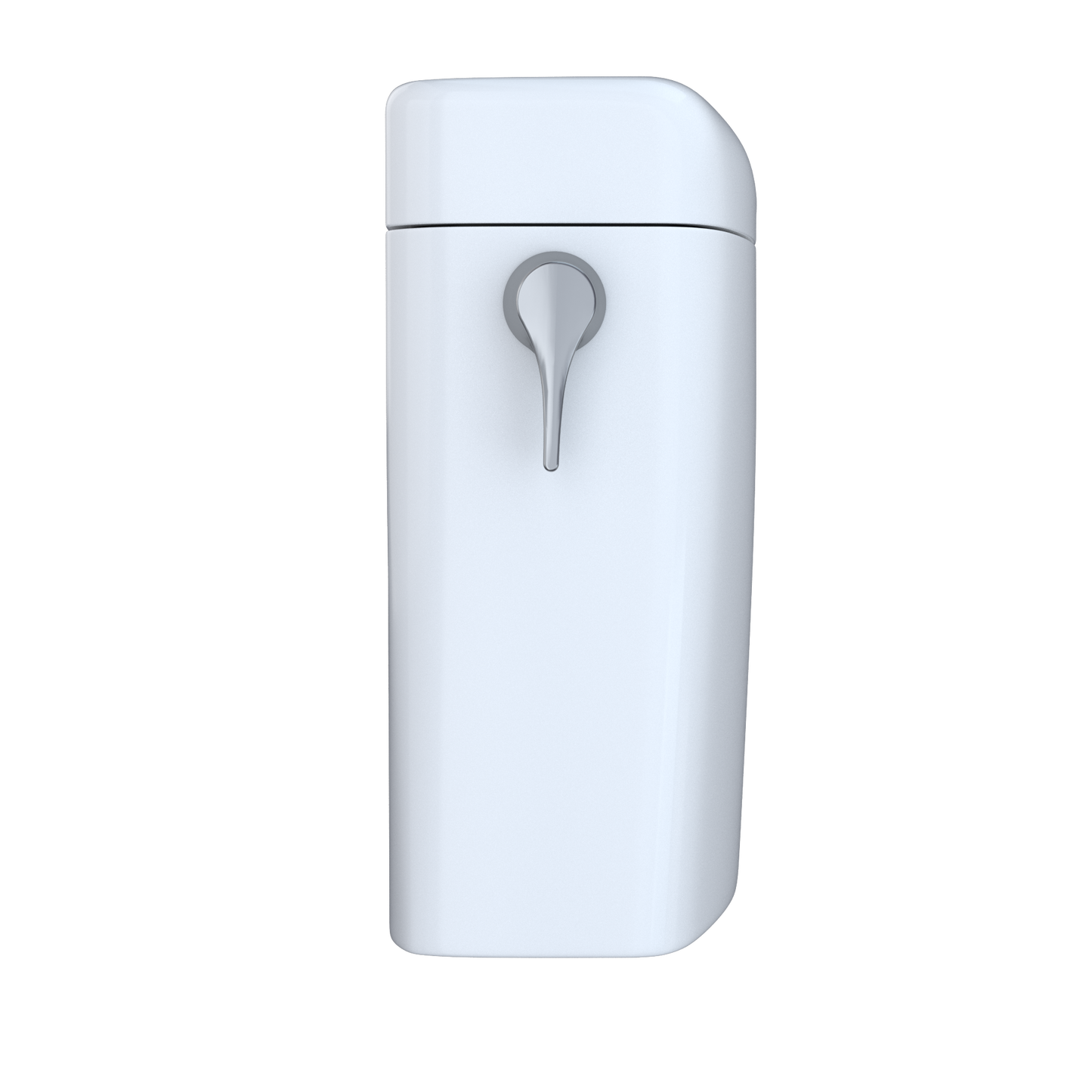 TOTO ST436EMNA#01 Aquia IV Cube Dual Flush 1.28 and 0.9 GPF Toilet Tank Only with WASHLET+ Auto Flush Compatibility , Cotton White