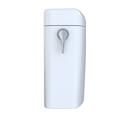 TOTO ST436EMNA#01 Aquia Iv Cube Dual Flush 1.28 And 0.9 Gpf Toilet Tank Only With Washlet+ Auto Flush Compatibility - Cotton White
