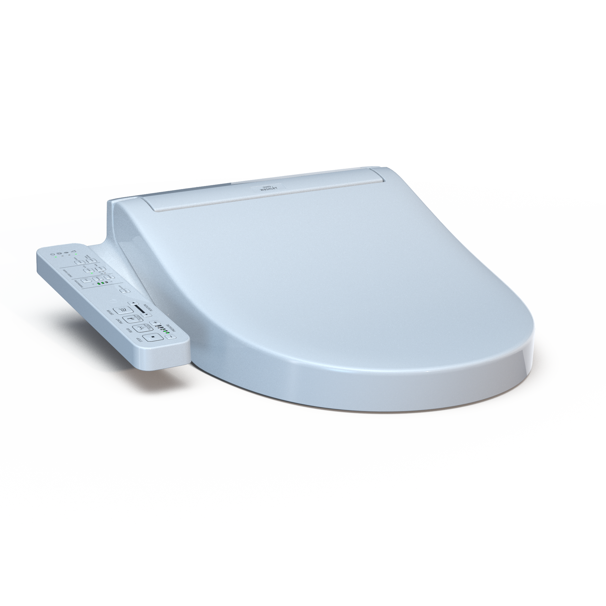 TOTO SW3023#01 Washlet Kc2 Electronic Bidet Toilet Seat With Heated Seat And Softclose Lid - Cotton White