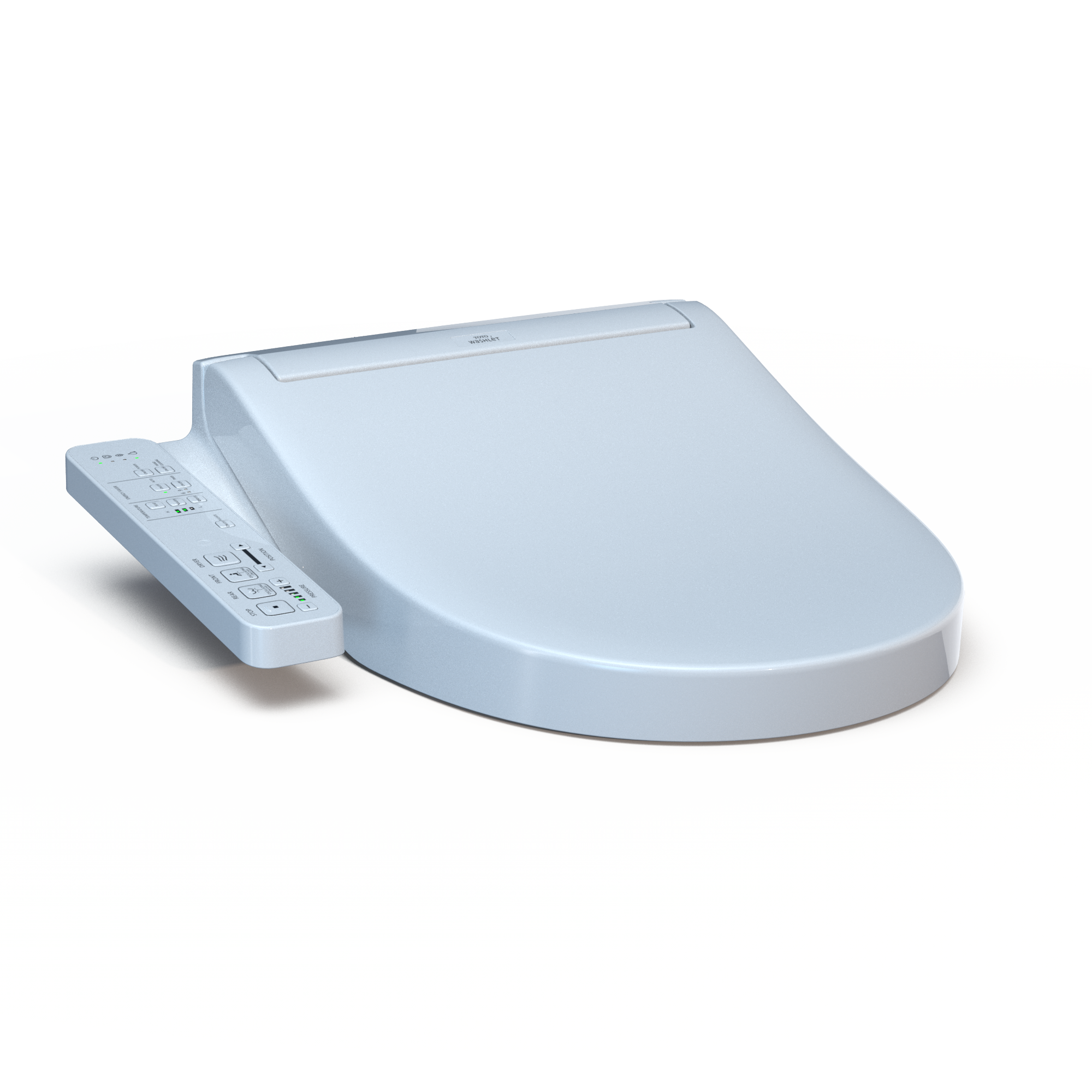 TOTO SW3023#01 Washlet Kc2 Electronic Bidet Toilet Seat With Heated Seat And Softclose Lid - Cotton White