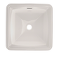 TOTO LT491G#11 Connelly Square Undermount Bathroom Sink with CEFIONTECT , Colonial White