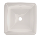 TOTO LT491G#11 Connelly Square Undermount Bathroom Sink With Cefiontect - Colonial White