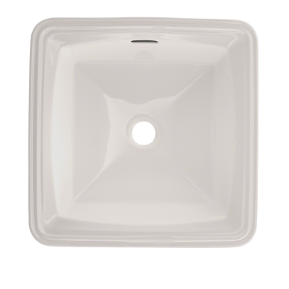 TOTO LT491G#11 Connelly Square Undermount Bathroom Sink With Cefiontect - Colonial White