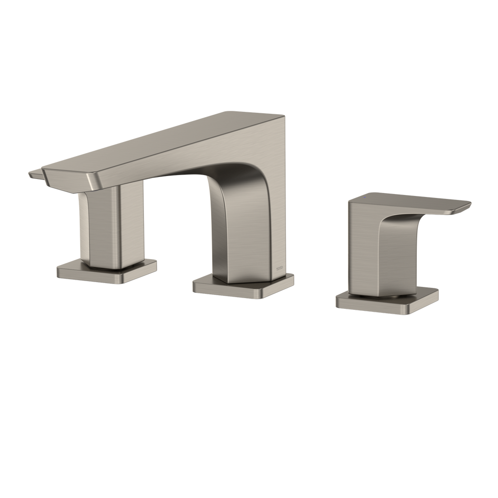 TOTO TBG07201U#BN Ge Two-Handle Deck-Mount Roman Tub Filler Trim - Brushed Nickel