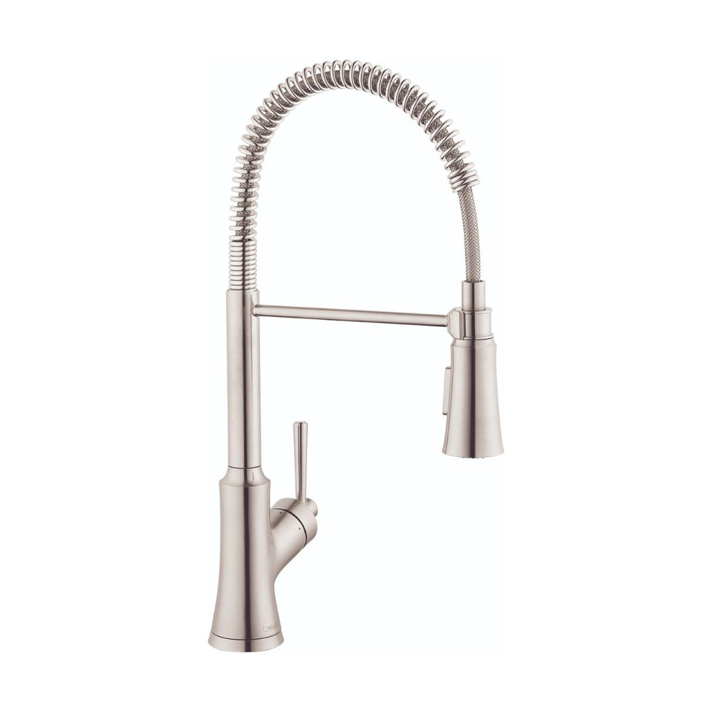 HANSGROHE 04792800 Joleena Semi-Pro Kitchen Faucet, 2-Spray, 1.75 GPM - Stainless Steel Optic
