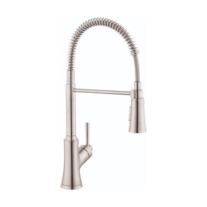 HANSGROHE 04792800 Joleena Semi-Pro Kitchen Faucet, 2-Spray, 1.75 GPM - Stainless Steel Optic