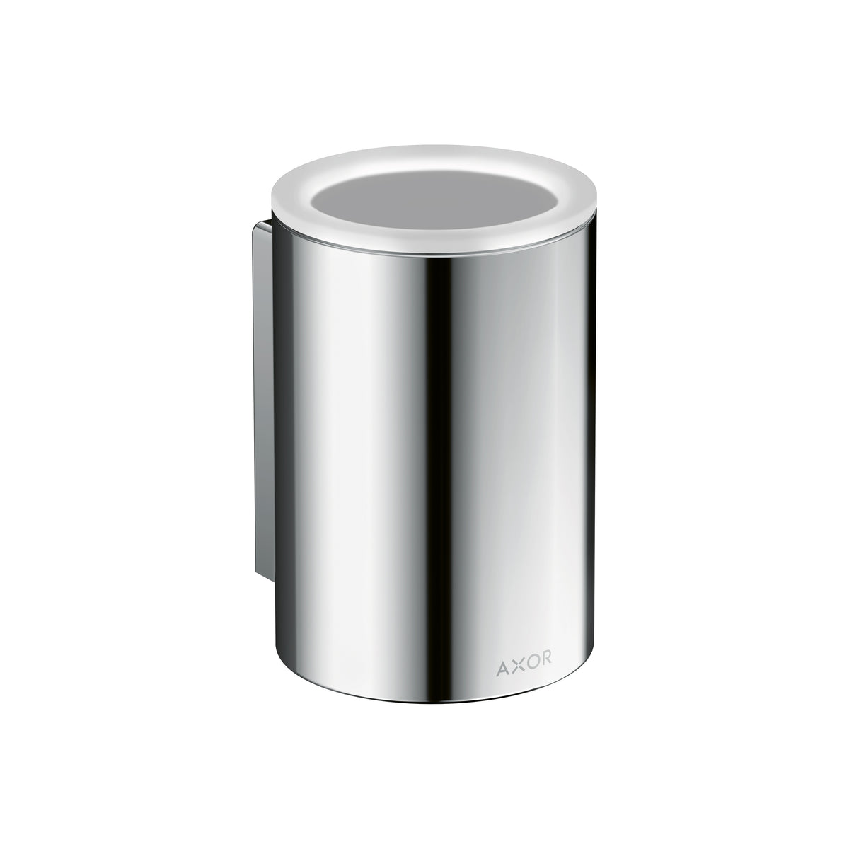 AXOR 42804000 Universal Circular Toothbrush Tumbler - Chrome