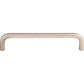 TOP KNOBS SS25 Bent Bar (8mm Diameter) 5 1/16" Center to Center Bar Pull - Stainless Steel