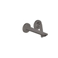 AXOR 49111341 Citterio C Wall-Mounted Single-Handle Faucet- Cubic Cut, 1.2 GPM - Brushed Black Chrome