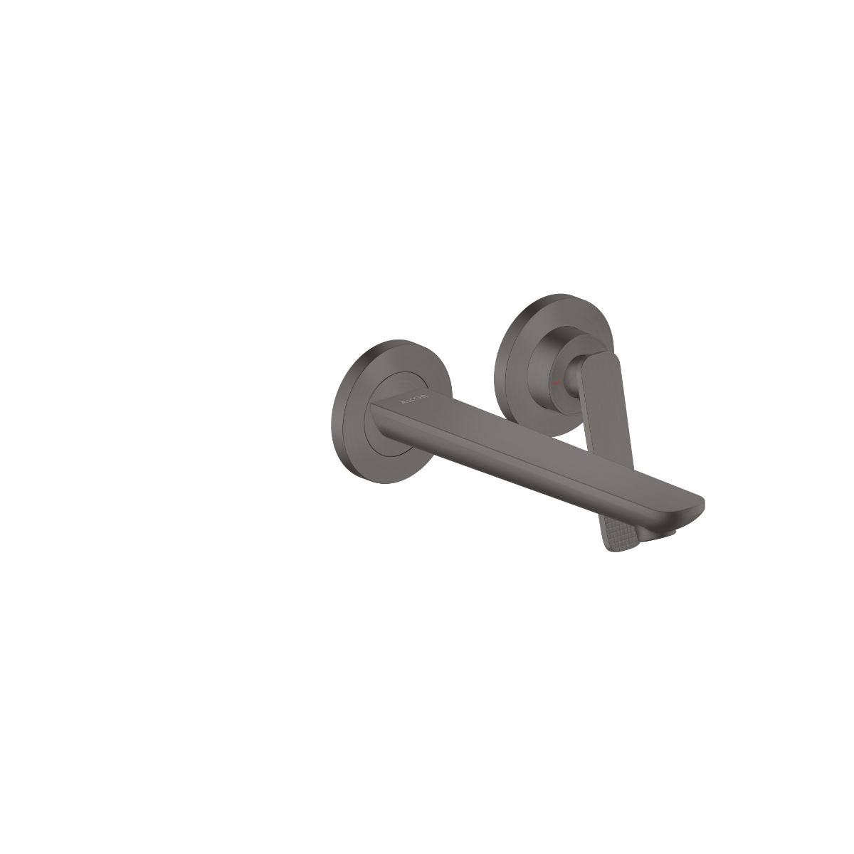 AXOR 49111341 Citterio C Wall-Mounted Single-Handle Faucet- Cubic Cut, 1.2 GPM - Brushed Black Chrome