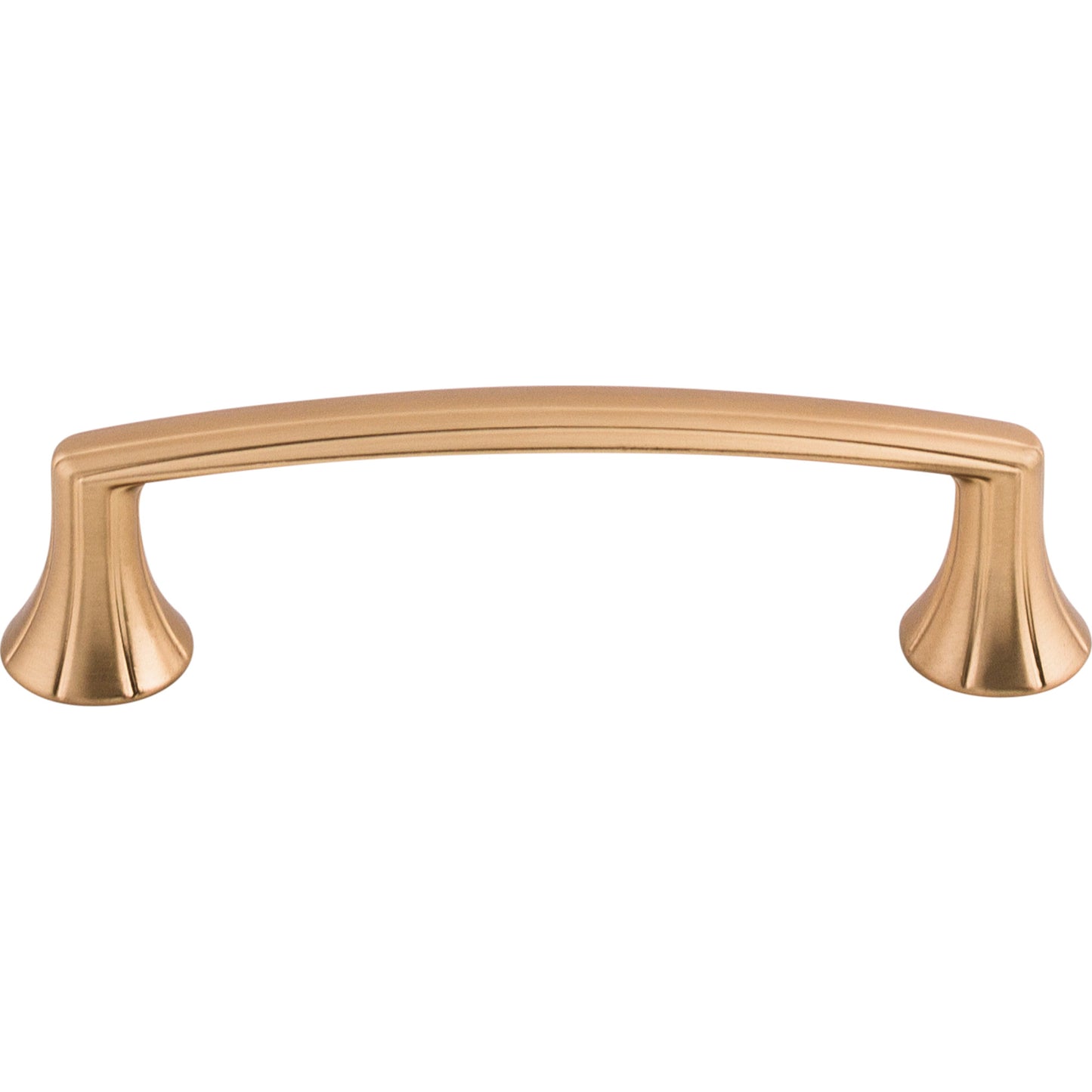 TOP KNOBS M1638 Rue 3 3/4" Center to Center Bar Pull - Brushed Bronze