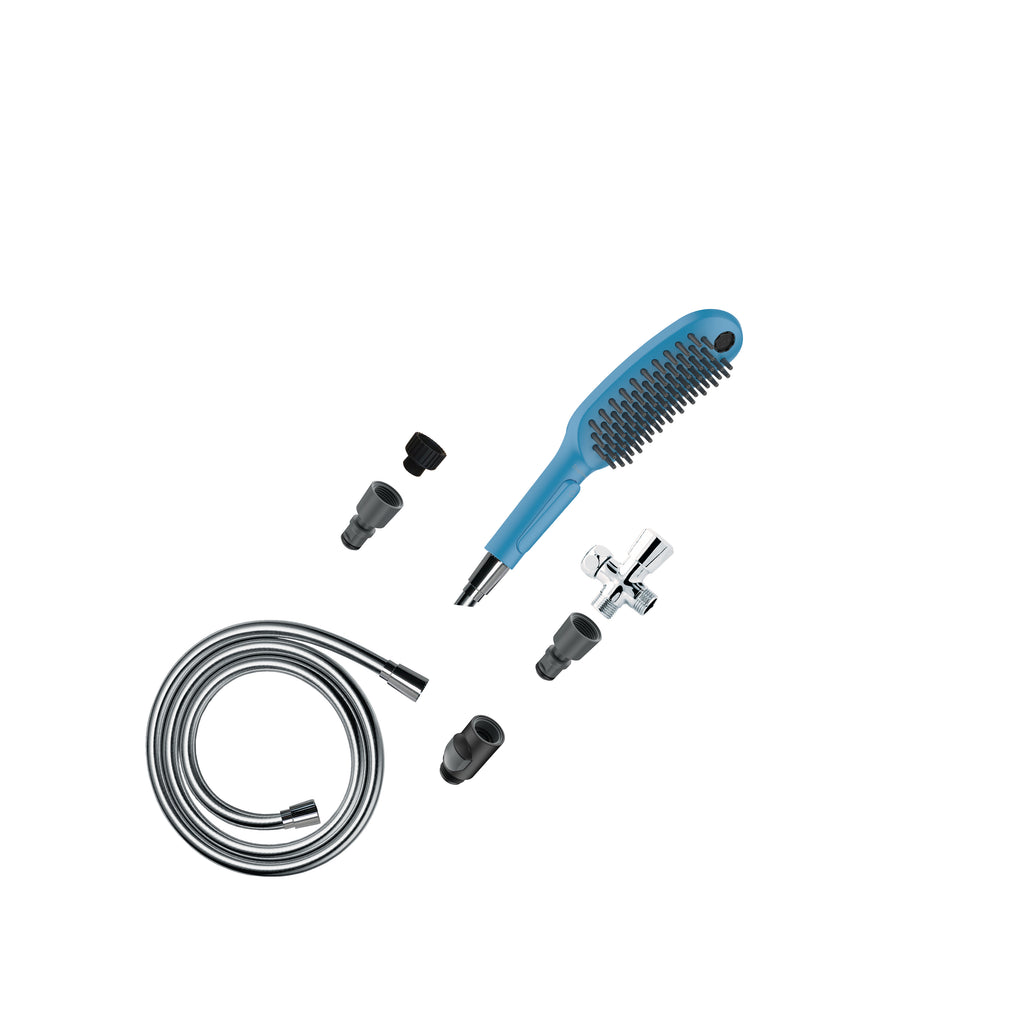 HANSGROHE 04974540 Dog Shower Dog Shower Bundle, 3-Spray, 1.75 GPM - Sky