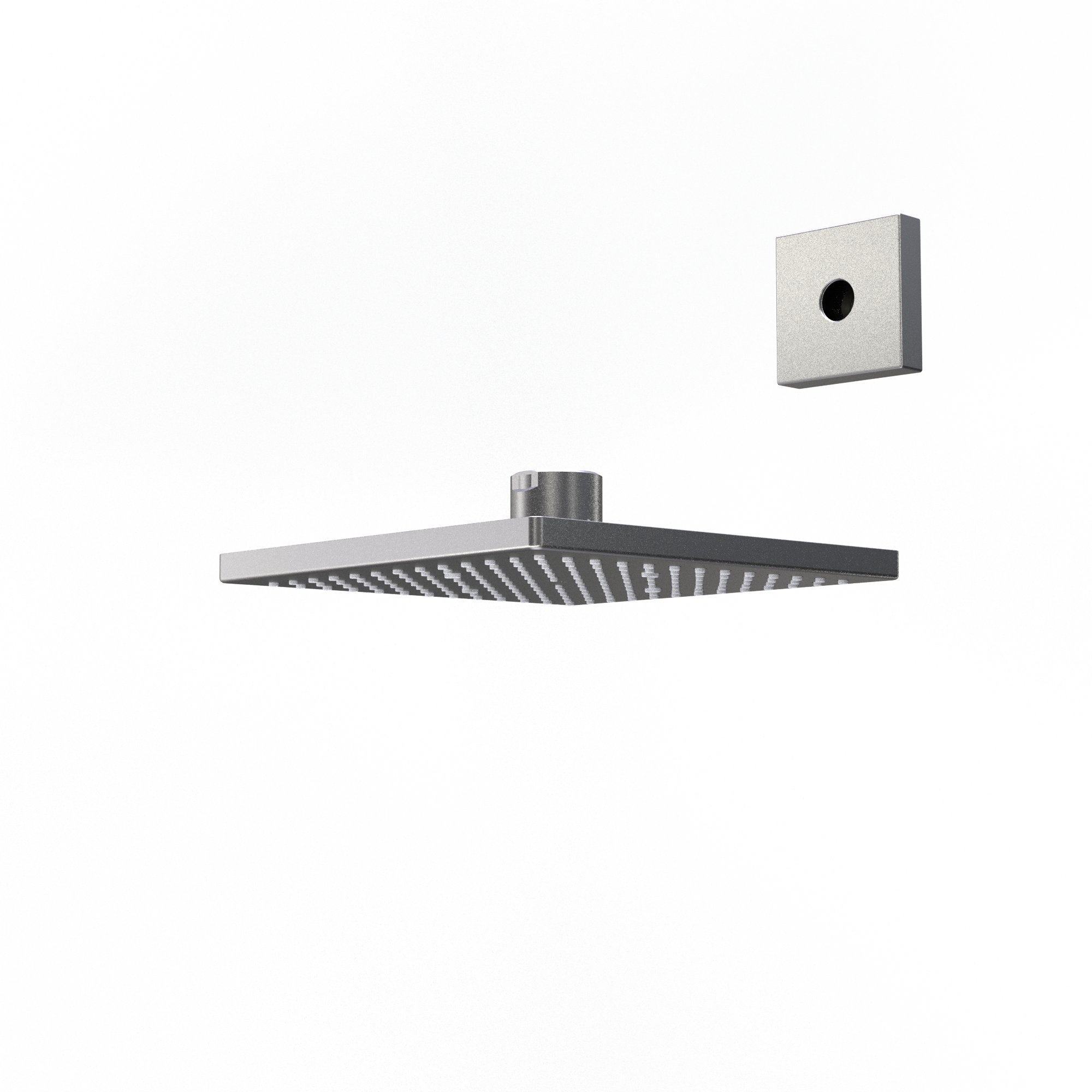 TOTO TBW08002U1#BN G Series 2.5 Gpm Single Spray 10 Inch Square Showerhead With Comfort Wave - Brushed Nickel