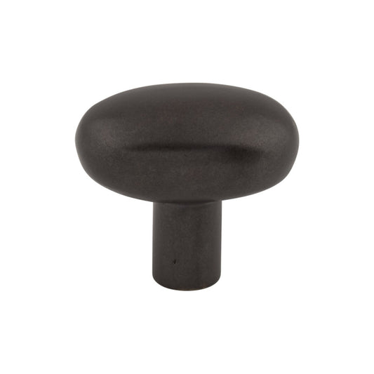 TOP KNOBS M1537 Aspen Small Potato 1 9/16" Length Oval Knob - Medium Bronze