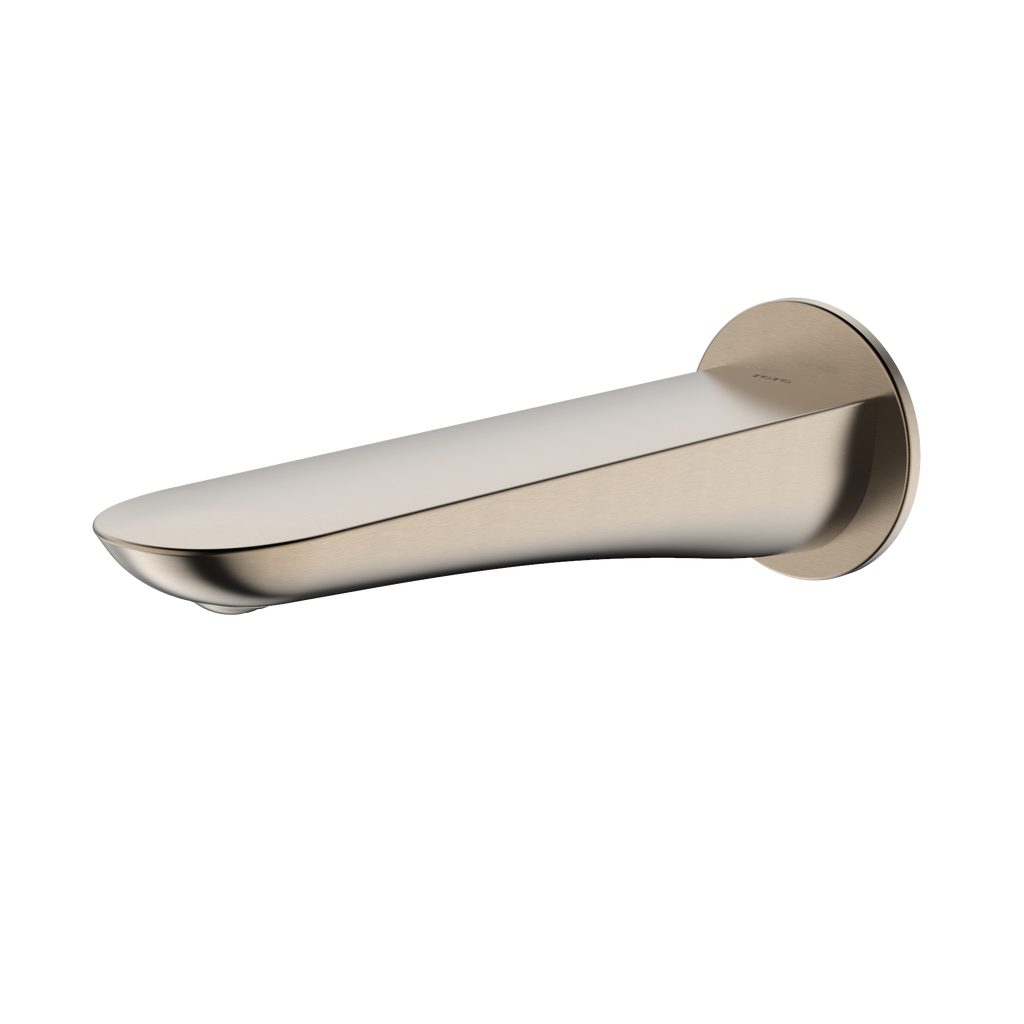 TOTO TBG01001U#BN Modern R Wall Tub Spout - Brushed Nickel