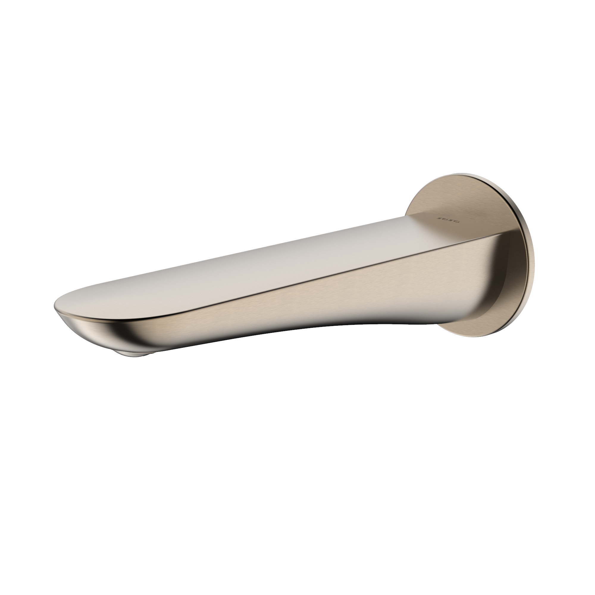 TOTO TBG01001U#BN Modern R Wall Tub Spout - Brushed Nickel