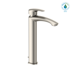 TOTO TLG09305U#BN Gm 1.2 Gpm Single Handle Vessel Bathroom Sink Faucet With Comfort Glide Technology - Brushed Nickel