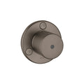 AXOR 38934341 Uno Diverter Trim Trio/Quattro - Brushed Black Chrome