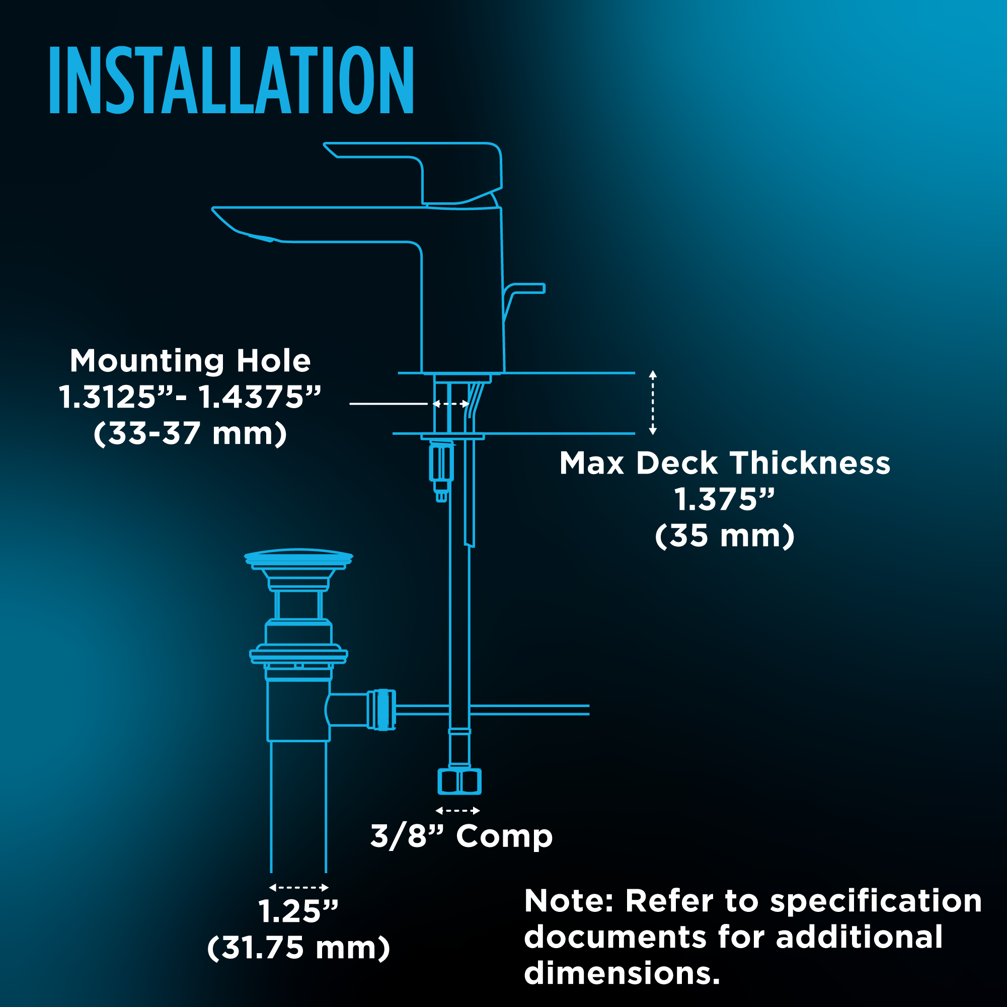TOTO TLG01309U#PN Go 1.2 Gpm Single Side-Handle Bathroom Sink Faucet With Comfort Glide Technology And Drain Assembly - Polished Nickel