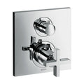 AXOR 39705001 Citterio Thermostatic Trim with Volume Control- Cross Handle - Chrome