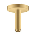 AXOR 26432251 ShowerSolutions Extension Pipe for Ceiling Mount, 4" - Brushed Gold Optic