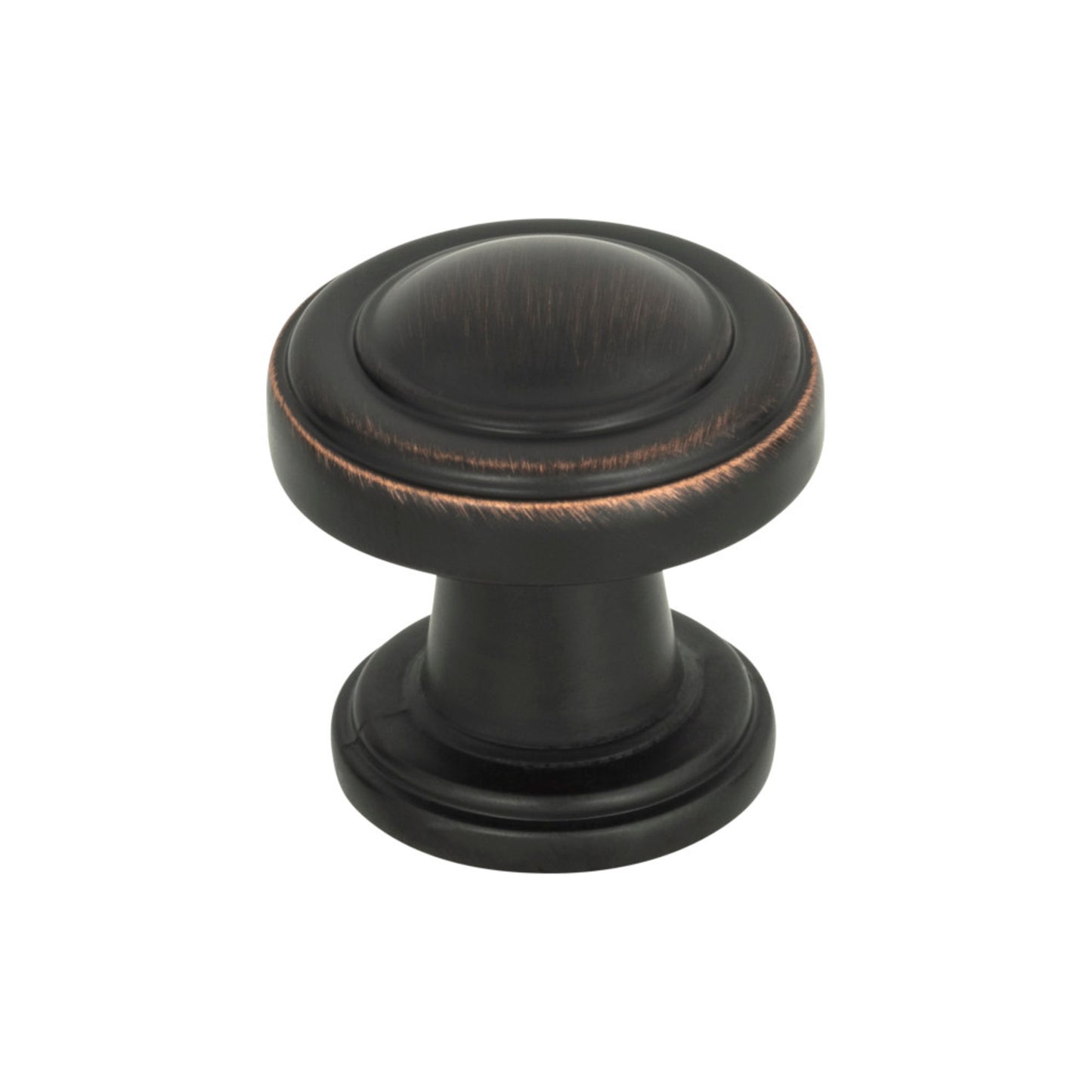 ATLAS 313-VB Bronte 1 1/8" Diameter Round Knob - Venetian Bronze