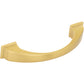 JEFFREY ALEXANDER 944-96BG Roman 96 mm Center-to-Center Arch Pull - Brushed Gold