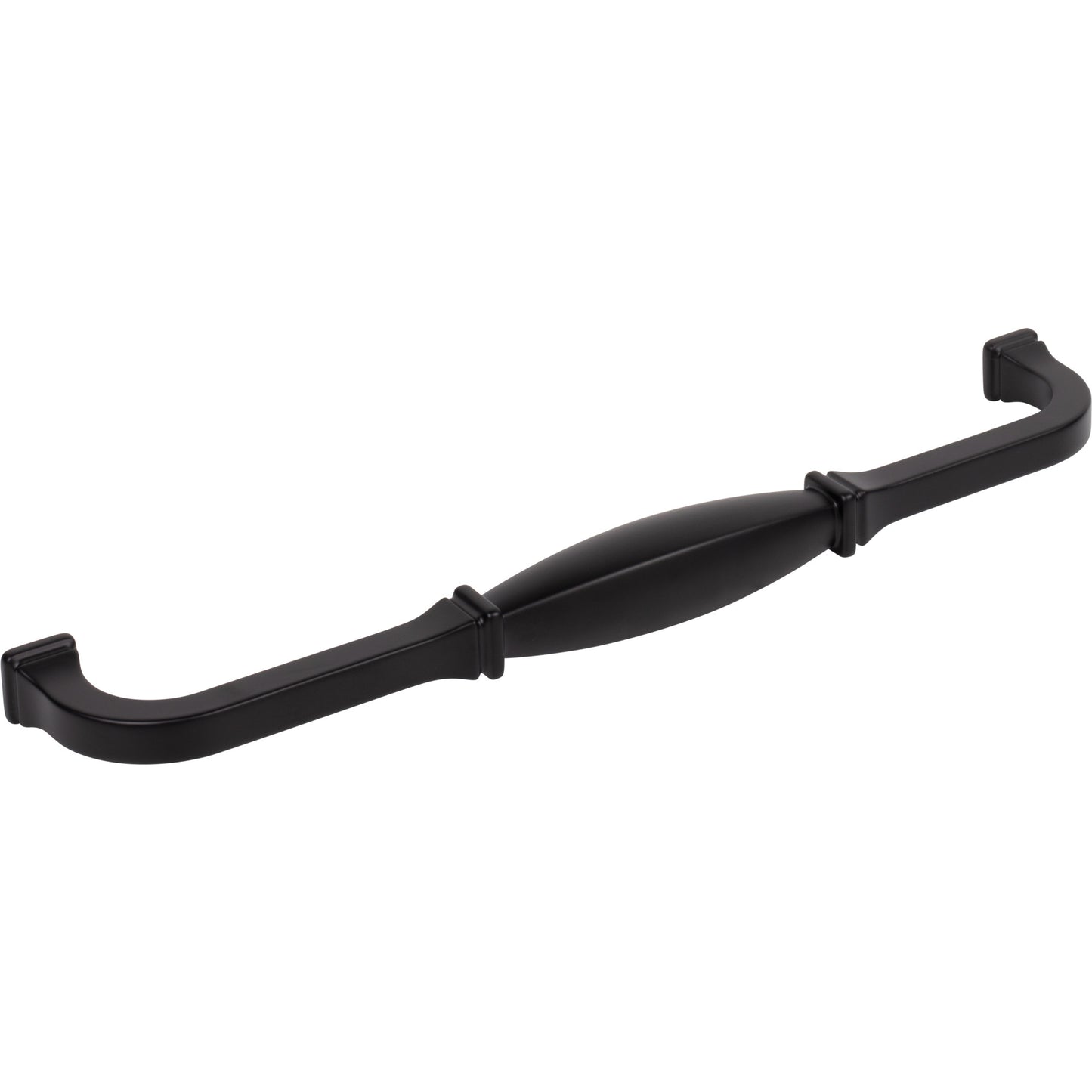 JEFFREY ALEXANDER 278-12MB Audrey 12" Center-to-Center Appliance Pull - Matte Black