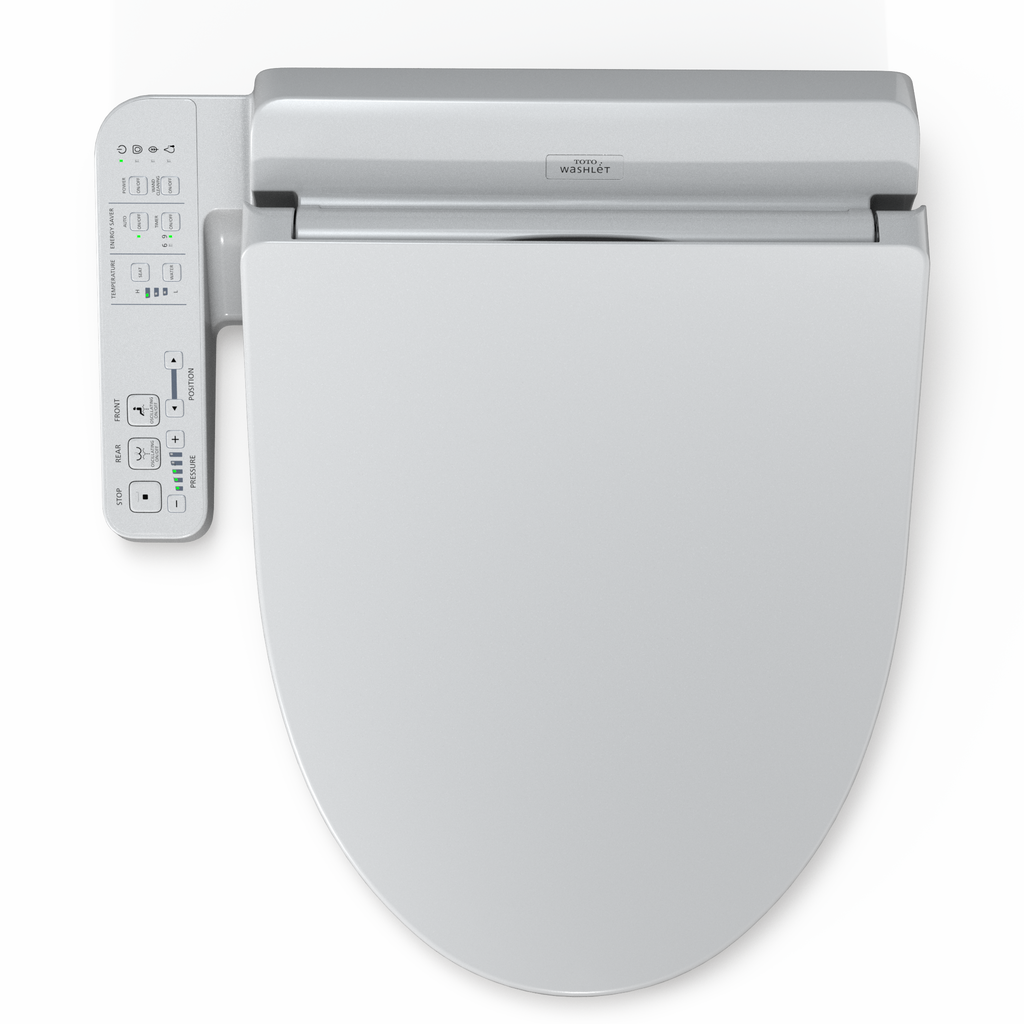 TOTO SW3004#01 Washlet A2  Electronic Bidet Toilet Seat With Heated Seat And Softclose Lid - Cotton White